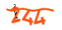 Enter the character string shown in the picture